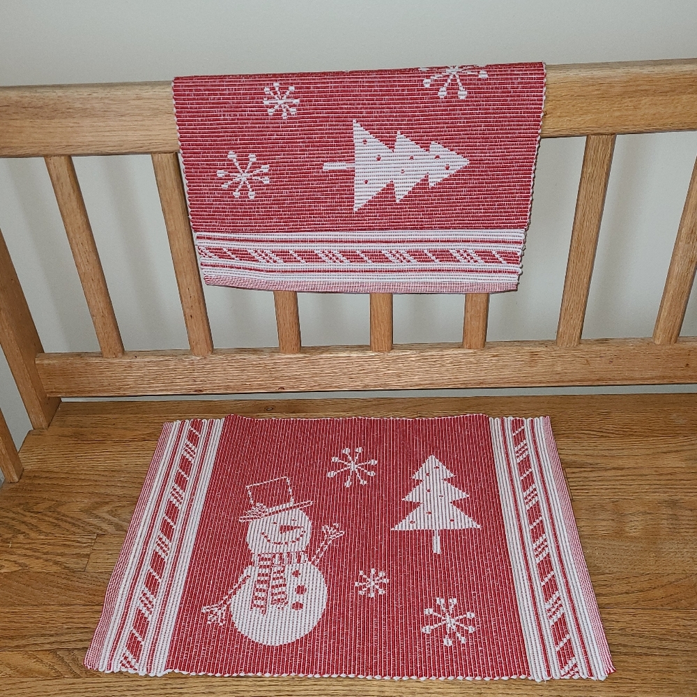 2  Winter placemat